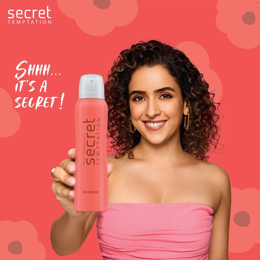 Secret Temptation Passion Deodorant for Women, 150ml