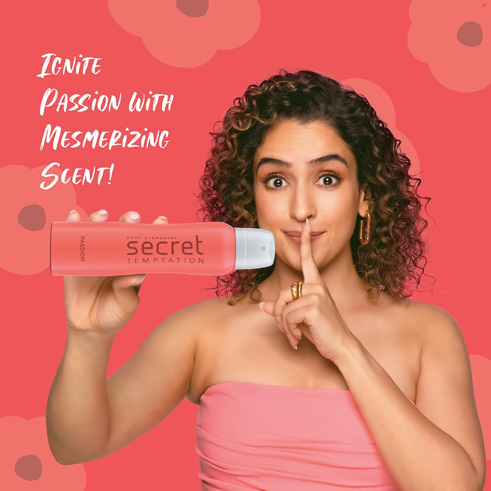 Secret Temptation Passion Deodorant for Women, 150ml