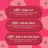 Secret Temptation Pink Deodorant for Women, 150ml