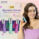 Secret Temptation Love Luxury Roller Ball Perfume Roll On for Women,10ml