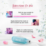 Secret Temptation Love Luxury Roller Ball Perfume Roll On for Women,10ml