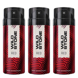 Wild Stone Deodorant - Red Body (150ml) (Pack of 3)