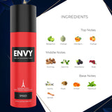 Envy Speed Deodorant - 120ML| Long Lasting Deo Fragrance For Men