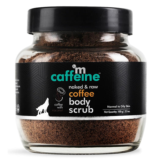 mCaffeine Coffee Body Scrub 100g – Exfoliating & Tan Removal Scrub for Smooth Skin