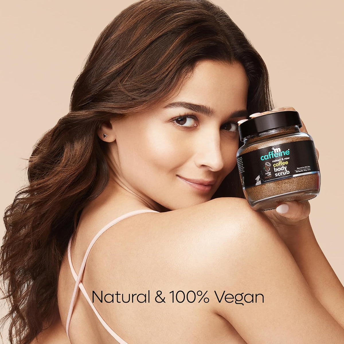 mCaffeine Coffee Body Scrub 100g – Exfoliating & Tan Removal Scrub for Smooth Skin