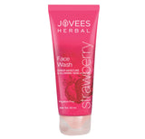 Jovees Herbal Strawberry Face Wash For Hydrating & Glowing Skin with Strawberry, 50ml