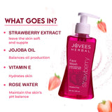 Jovees Herbal Strawberry Face Wash,300ml