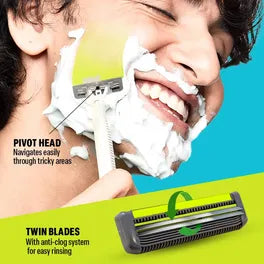 Bombay Shaving Company Sensi Stud Men’s Razor – Pack of 5 Disposable Razors | Smooth, Comfortable & Irritation-Free Shave