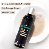 mCaffeine Latte Coffee Shampoo for Damage Repair with Coconut Milk & Keratin | Moisturizes and Nourishes Dry Hair | Sulphate & Paraben Free for Smooth & Shiny Hair | For Men & Women | 250 ml