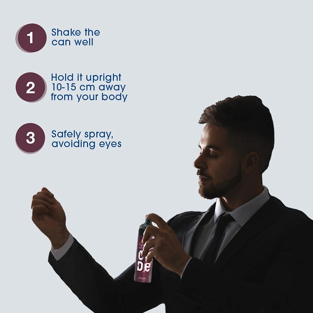 Wild Stone Code Steel And Copper Long Lasting No Gas Body Perfume For Men, Pack Of 2 (120ml Each)