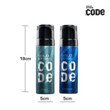 Wild Sone Code Steel And Titanium No Gas Body Perfume For Men,(120Ml Each)