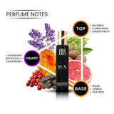 Bergamot Beaute TUX Aquatic Pure Parfum| Grapefruit, Leather & Amber |12+Hrs Long Lasting Perfume for Men| Higher Concentration than Eau De Parfum 30ML