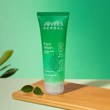 Jovees Herbal Tea Tree Oil Control Face Wash for Oily & Sensitive Skin,120ml
