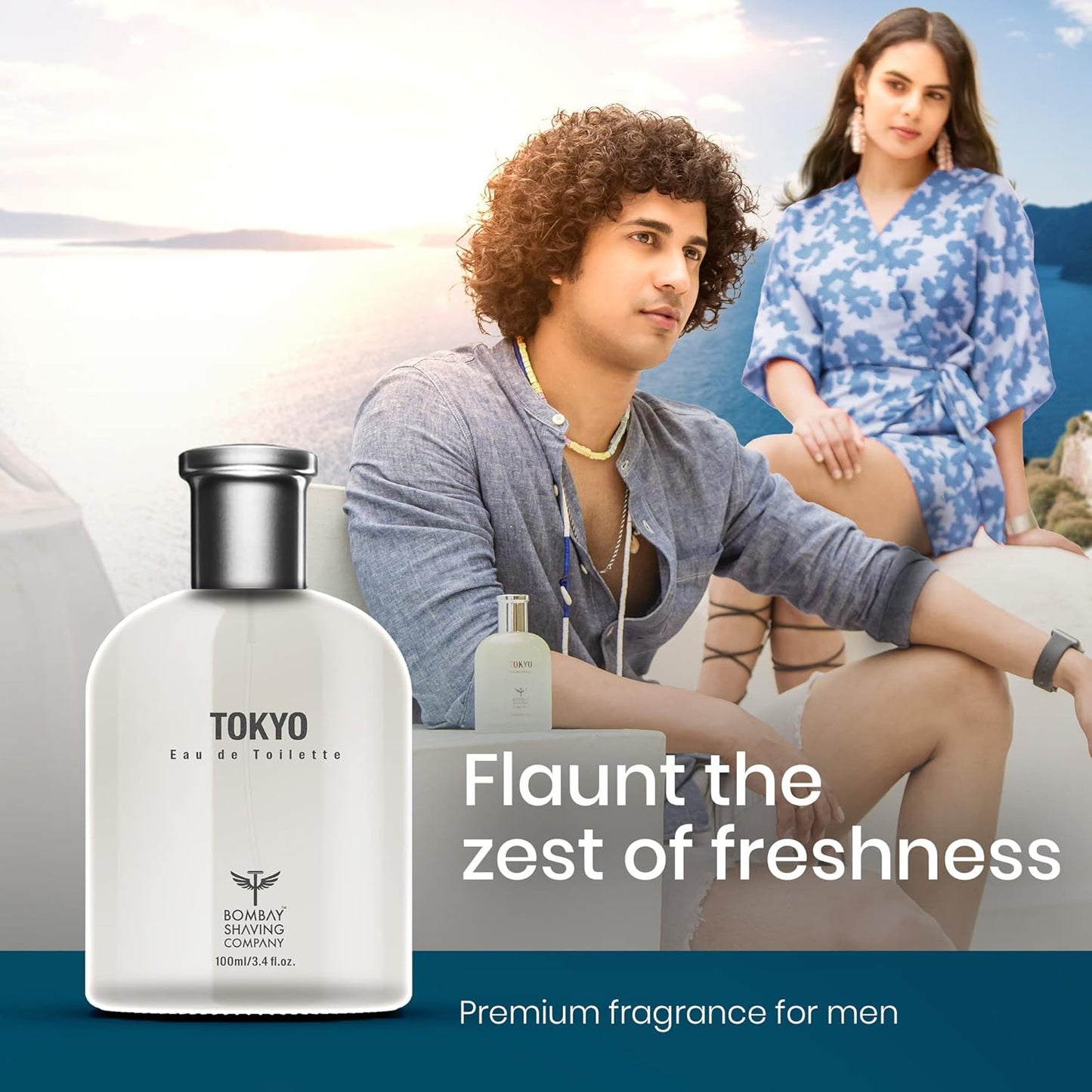 Bombay Shaving Company Tokyo Perfume for Men | Fresh & Soothing Long Lasting Fragrance | Eau De Parfum | Gift for Men