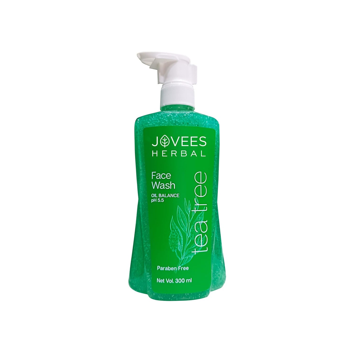 Jovees Herbal Tea Tree Oil Control Face Wash for Oily & Sensitive Skin,300ml