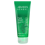 Jovees Herbal Tea Tree Oil Control Face Wash for Oily & Sensitive Skin,50ml