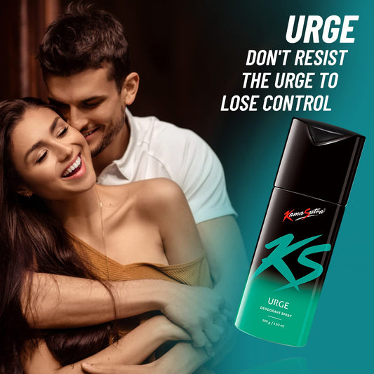 Kama Sutra Urge Deodorant for Men, 150ml