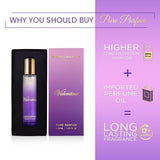 Bergamot Beaute VALENTINE Pure Parfum | Jasmine, Lavender & Musky | 12+ Hrs Long Lasting Perfume for Women | Higher Concentration than Eau De Parfum 30ML