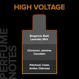 Villain High Voltage Eau de Parfum for Men | Spicy Fougere Fragrance with Patchouli, Mint & Cinnamon | Long Lasting Premium Perfume - 100ml