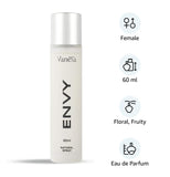 ENVY Natural Spray Women Perfume - 60ML | Long Lasting Perfume for Women