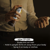 Wild Stone Excel Deodorant for Men, Pack Of 2 (150ml Each) | Best Deo for Office | A Long-Lasting Body Spray for Men | Excel Body Spray with Woody Fragrance